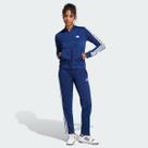 Agasalho Adidas ESS 3 Stripes Feminino Marinho