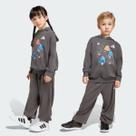 Agasalho Adidas TRN STR Infantil Cinza