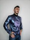 Agasalho careca azul amassado yon
