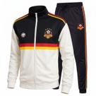 Agasalho Conjunto Jaqueta Calça Seleção Alemanha Branco/Preto Copa - Agasalho Conjunto Jaqueta Calça Seleção Alemanha Branco/Preto Copa -