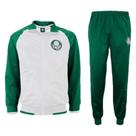 Agasalho Conjunto Masculino Jaqueta Calça Palmeiras Trilobal Verde Branco