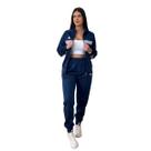 Agasalho Jaqueta Calça Feminino Esportivo Elanca Kappa
