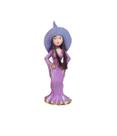 Agatha Estatueta Bruxinha Vestido Lilas Morena