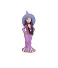 Agatha Estatueta Bruxinha Vestido Lilas Morena - Decore Casa