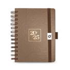Agenda 2025 Ótima midi company camurça 11,3x16,7cm