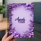 Agenda 2026 Coleção Floral 1 Dia Por Página Borboletas