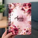 Agenda 2026 Coleção Floral 1 Dia Por Página Tema:1