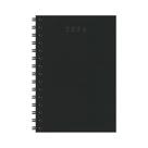 Agenda 2026 Diária Cristal Espiral 320 pgs Redoma Preta