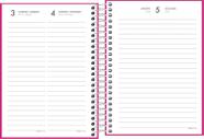 Agenda 2026 Espiral Pepper Rosa M4 Tilibra