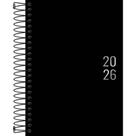 Agenda 2026 Executiva Espiral Napoli M5 Preta 12,9x18,7cm Agenda 2026 Executiva Espiral Napoli M5 Preta 12,9x18,7cm