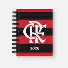 Agenda 2026 Flamengo Pequena Espiral Capa Dura 160 Páginas Agenda 2026 Flamengo Pequena Espiral Capa Dura 160 Páginas