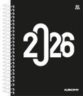Agenda Anual Kbom Espiral 2026 de 160 Fls