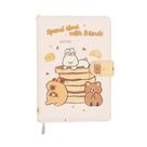 Agenda B6 132 Folhas 122 x 171mm Capivara UNISO