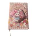 Agenda Caderno Luxo Journal Squishy Kawaii Decorado-Sanrio