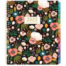 Agenda Coboll 2025 semanal mensal com abas 21x27cm