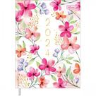 Agenda costurada diária 12,3 x 16,6 cm feminine 2024