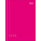 Agenda Costurada Tilibra 12,3 x 16,6 cm Pepper Rosa 2026