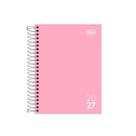 Agenda Espira Zip Colors M4 2027 Rosa - Tilibra Agenda Espira Zip Colors M4 2027 Rosa - Tilibra