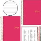 Agenda espiral 3 unidade 2024 Napoli M5 planejamento Tilibra