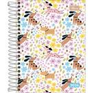 Agenda Espiral Diária 11,7 x 16,4 cm Pepper Feminina 2026 Tilibra 9601