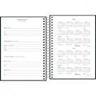Agenda Espiral Diária 2026 11,7x16,4cm Pepper - Tilibra Agenda Espiral Diária 2026 11,7x16,4cm Pepper - Tilibra