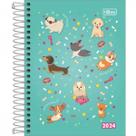 Agenda Espiral Feminina Tilibra Pepper Sortida