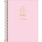 Agenda Espiral M7 Planner Happy Rosa Tilibra