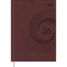 Agenda Executiva Costurada Diária 12,3 x 16,6 cm Prátika Master 2026 - Bordô Agenda Executiva Costurada Diária 12,3 x 16,6 cm Prátika Master 2026 - Bordô
