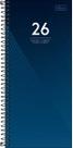 Agenda Executiva Espiral Diária 11,9 x 27,5 cm Comercial Ideale 2026 Tilibra Ref 59380