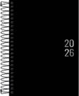 Agenda Executiva Espiral Diária 12,9 x 18,7 cm Napoli 2026 Tilibra 0091