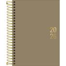 Agenda Executiva Espiral Diária 12,9 x 18,7 cm Napoli Cores 2026 Tilibra (18808)