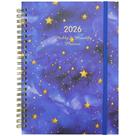 Agenda Geelyda 2026 Semanal Mensal 16x22cm Roxa
