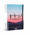 Agenda Gospel Cristã 2024 - fé, esperança e amor - A5 2024 - Um Versículo em Todos os Dias