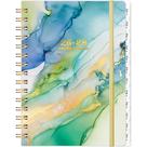 Agenda mensal Journaltastic 2026-2028 com abas 6,3 x 8,4 polegadas
