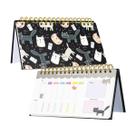Agenda Permanente Planner Feminina Suporte Horizontal Mesa