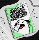Agenda Personalizada Anual 2025 Capa personalizadas- 20x14,5cm Planos Caso não Surte Antes