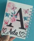Agenda Personalizada Permanente 15.5 x 11cm Letra do Alfabeto e seu Nome Agenda Personalizada Permanente 15.5 x 11cm Letra do Alfabeto e seu Nome