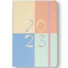 Agenda Planner 2023 Pastel Block Semanal Color 14x21cm Cicero