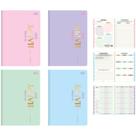 Agenda Planner 2024 HAPPY Grampeado 20 Folhas 90G Pacote com 5