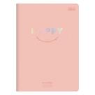 Agenda Planner Happy 2026 Grampeado 20 Folhas Laranja - Tilibra