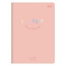 Agenda Planner Happy 2026 Grampeado 20 Folhas Laranja - Tilibra