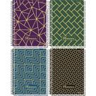 Agenda Planner Permanente INFINITY CD Espiral 96 Folhas Pacote com 4