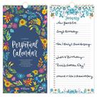 Agendas diárias Perpetual Hanging Flip Calendar Bloom