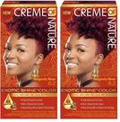 Agente de coloração capilar Creme of Nature Exotic Shine 6.2 Burgundy