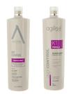 Agilise Kit K1 Perola Hidratacao Anti Frizz 1000 ml