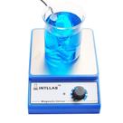 Agitador magnético INTLLAB de aço inoxidável com capacidade máxima de 3000 mL Agitador magnético INTLLAB de aço inoxidável com capacidade máxima de 3000 mL
