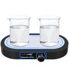 Agitador magnético LVDALAB 3000RPM 2 posições 2x500mL com acesso.