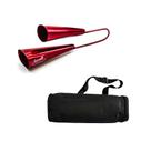 Agogô De Aço Vermelho Torelli Com Capa Luxo Agogô De Aço Vermelho Torelli Com Capa Luxo