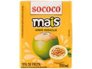 Água de Coco + Maracujá Sococo 200ml