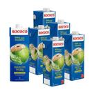 Água De Coco Natural Sococo Caixa 1L Kit com 6 Unidades Água De Coco Natural Sococo Caixa 1L Kit com 6 Unidades